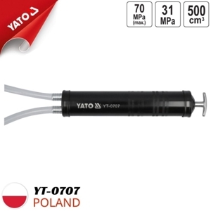 Súng bơm dầu cầm tay 2 ống 500cc YT-0707