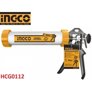 Súng bơm silicon ống nhôm Ingco HCG0112
