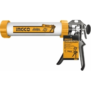 Súng bơm silicon ống nhôm Ingco HCG0112
