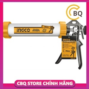 Súng bơm silicon ống nhôm Ingco HCG0115
