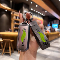 Súng kinh doanh thời trang Màu xám Hộp đựng chìa khóa ô tô Móc khóa cho Mazda