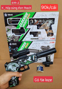 Súng lục đạn thạch có tia Laze