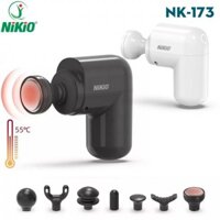 Súng massage cầm tay mini có đầu nóng Nikio NK-173 - Giảm đau nhức và căng cơ toàn thân, phù hợp mọi đối tượng