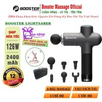 Súng Massage Gun Ai Booster Lightsaber 4 Chế Độ, 5 Tốc Độ, 126W