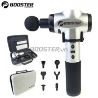 Súng massage gun cầm tay Booster E - Bạc