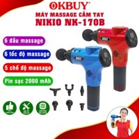 Súng mát xa cầm tay Nikio NK-170B Nhật Bản điều trị đau nhức mỏi, căng cơ cực hiệu quả