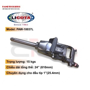 Súng mở tuýp bằng khí nén dạng hơi Licota PAW-10037L