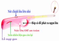 SÚNG MỒI LỬA BẾP GAS JINGZE   -  Mã sản phẩm: P0001069