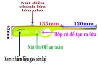 SÚNG MỒI LỬA BẾP GAS JINGZE   -  Mã sản phẩm: P0001069