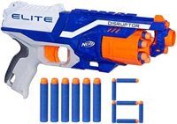 Súng Nerf Elite Disruptor Blaster, 6 Viên Darts Elite Nerf, Bộ lục giác 6 Viên Darts quay, Bắn liên tục Slam Fire