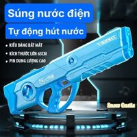 Súng Nước Điên Electric WaterGun Zapget Kích Thước Lớn 65cm Tự Động Hút Nước Sử Dụng Pin Sạc