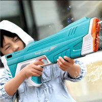 Súng nước điện tự động bơm nước (hút nước). Đồ chơi súng nước chạy bằng PIN, kèm cục sạc và dây sạc