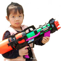 Súng nước đồ chơi dài 54cm,súng nước áp lực cỡ lớn, đồ chơi vận động cho bé i28