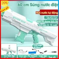 Súng nước Mini Ngopb, Súng nước nổ điện, Súng nước, Phạm vi 8-15m, Sạc nhanh, Đồ chơi bé trai