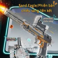 Súng nước phun lửa phát sáng Sand Eagle Súng phun liên tục thủ công và tự động Súng nước điện phun lửa lớn