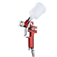 Súng phun Mini HVLP Máy phun sơn Gravity Feed Paint Spray Gun 1.0mm Vòi phun 120ml Cốc