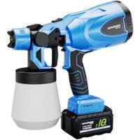 súng phun sơn bằng pin Điện súng phun sơn pin lithium sạc hộ gia đình nhỏ sơn cao su súng phun sơn xịt phun tường hiện vật súng phun sơn ô tô súng sơn công nghiệp