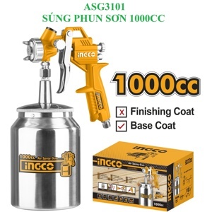 Súng phun sơn INGCO ASG3101 1L