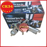 Súng phun sơn K-100G TOKYO hàng đẹp Tặng Lọc Hơi Nước