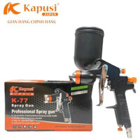 Súng phun sơn khí nén có chỉnh gió Kapusi Japan, đầu béc 1.5mm, bình chứa 400cc, dụng cụ phun sơn nước, chậu cảnh, keo