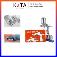 Súng phun sơn mini K3 đỏ dùng sơn xe máy, ô tô, các chi tiết nhỏ SPS06