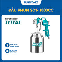 Súng phun sơn Total TAT11001 dung tích 1000cc đầu 1.5mm kèm đầu nối máy phun sơn cầm tay Total chính hãng - Thinksafe