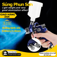 Súng Phun Sơn Xe Hơi Trọng Lực, Súng Phun Sơn Dầu Khí Nén 125L H-2000A 0.8/1.0mm