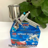 Súng Phun Sơn Yunica K100 [ CHÍNH HÃNG - BẢO HÀNH 12T ] Bép Phun Sơn Đài Loan Lỗ Phun 1.3mm, Vitule Chuyên Phun Đồ Gỗ
