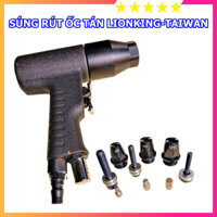 Súng rút ốc tán dùng hơi LION KING rút ốc M6 M8 M10