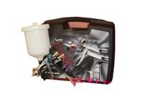 Súng sơn Super Nova lỗ 1.4mm cốc nhựa đồng hồ áp suất WS-400-1401CH