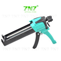 Súng Thi Công keo Hai Thành phần trợ lực cao cấp,Dụng cụ  bơm keo chà ron Saveto, 7N7..