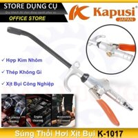 Súng thổi hơi xịt bụi thân sắt cao cấp Kapusi K-1017 | Súng xì khô, súng xịt thổi bụi dùng khí nén | Dụng cụ dùng khí