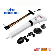 Súng Thông Bồn Cầu - Súng Thông Tắc Bồn Cầu, Bồn Rửa Chén, Dụng Cụ Thông Cống, Bồn Rửa MẶT