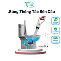 ~Súng thông tắc bồn cầu Áp lực mạnh giải quyết nhanh chóng áp lực 8kg