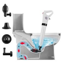 Súng Thông Tắc Bồn Cầu Bằng Khí Nén Siêu Mạnh