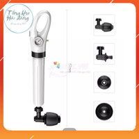 Súng Thông Tắc Bồn Cầu, Bồn Rửa, Cống Thoát Sàn, Bằng Khí Nén Hơi, Đa Năng.