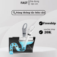 SÚNG THÔNG TẮC BỒN CẦU, BỒN RỬA BÁT, CỐNG THOÁT NƯỚC ÁP SUẤT CỰC MẠNH, NHỰA ABS CAO CẤP