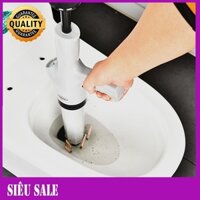 Súng Thông Tắc Bồn Cầu, Chậu Rửa Bát, Bồn Tắm - Mẫu Mới 2021 MIFAN - Khí Nén AGT Cực Mạnh 8kg - Nhựa ABS Cao Cấp