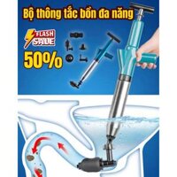 Súng thông tắc bồn cầu , chậu rửa bát ,bồn tắm bằng khí nén AGT 8KG