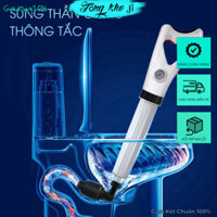 Súng Thông Tắc Bồn Cầu,Bồn Rửa Chén🌏FREE SHIP🌎 Dụng Cụ Thông Cống Áp Suất Nén Tới 8kg Tiện Lợi Nhanh Chóng - ZLM