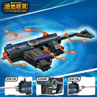 Súng tiểu liên tương thích với mẫu súng LEGO