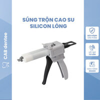 Súng trộn bơm vật liệu cao su silicon nha khoa