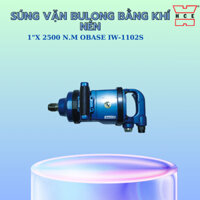 Súng vặn bulong bằng khí nén 1"x 2500 N.M Obase IW-1102S - Hàng nhập khẩu