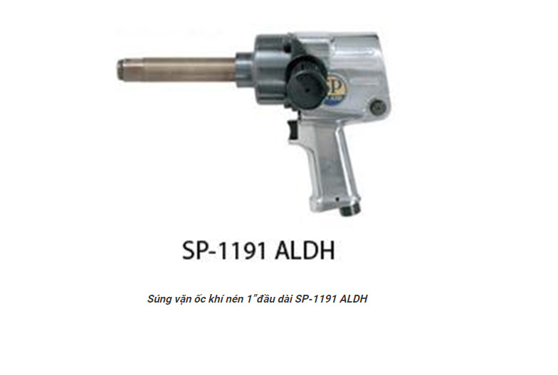 Súng vặn ốc khí nén 1” đầu dài SP Air SP-1191ALDH