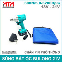 Súng vặn siết ốc bu lông dùng pin Lithium 21V chân phổ thông Makita M21 Shangyi-2106