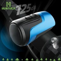 Sừng xe đạp điện tử HUAYUEJI, âm thanh lớn Pin sạc chống trộm, Chuông xe đạp sáng tạo 125dB chống nước cho xe đạp leo núi