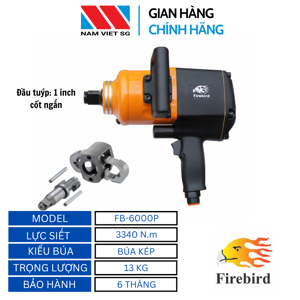 Súng xiết bu lông Firebird FB-6000P