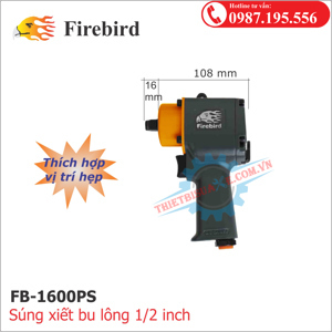Súng xiết bu lông Firebird FB-1600PS