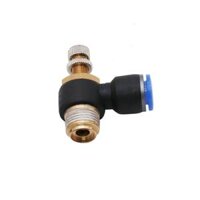 Súng xịt hơi Nhật Bản Điều chỉnh khí nén SL6-01 van tiết lưu SL8-02 đầu nối ống nội khí quản SL4-M5 điều chỉnh SL10-03/SL12-04 Vòi xịt hơi Nhật