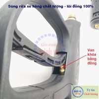 Sung Xịt Rửa xe đầu béc mỏ vịt- chuôi ren 14mm / ren22mm – lõi đồng 100% -SGnganMV